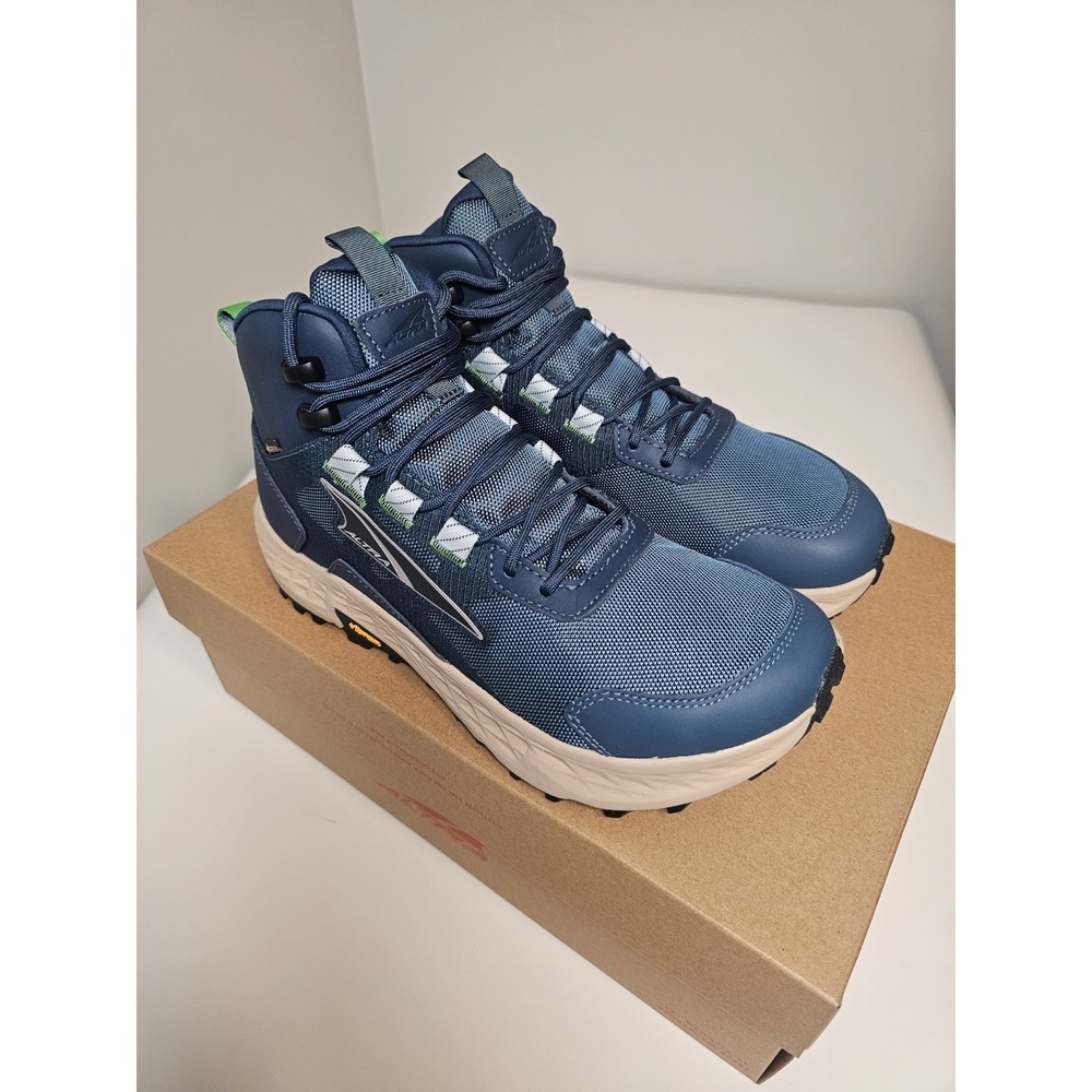 Altra Timp Hiker Gore-Tex Mid Hiking Boots Women's US 8.5 Navy Blue - Picture 2 of 9